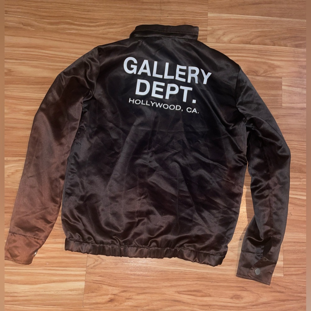 Gallery Dept Black Bomber Jacket for Men